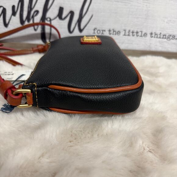 Dooney & Bourke Pebble Grain Black Leather Lexi Crossbody Bag New - Picture 5 of 15